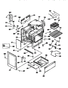 Body Section parts for Kenmore Range 911.93268690 (91193268690, 911 93268690) from AppliancePartsPros.com