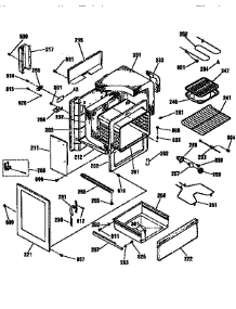Body Section parts for Kenmore Range 911.94476790 (91194476790, 911 94476790) from AppliancePartsPros.com