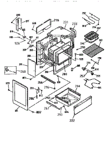 Body Section parts for Kenmore Range 911.9354191 (9119354191, 911 9354191) from AppliancePartsPros.com