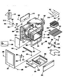 Body parts for Kenmore Range 911.9384591 (9119384591, 911 9384591) from AppliancePartsPros.com