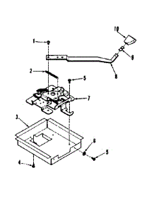 Door Lock Section parts for Kenmore Range 911.04698690 (91104698690, 911 04698690) from AppliancePartsPros.com