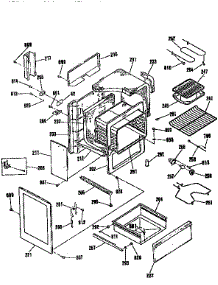 Body Section parts for Kenmore Range 911.93371690 (91193371690, 911 93371690) from AppliancePartsPros.com