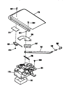Door Lock Section parts for Kenmore Range 911.93468690 (91193468690, 911 93468690) from AppliancePartsPros.com