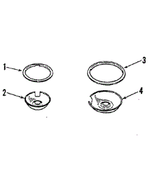 Optional Porcelain Pan And Chrome Ring Kit parts for Kenmore Range 911.9330190 (9119330190, 911 9330190) from AppliancePartsPros.com