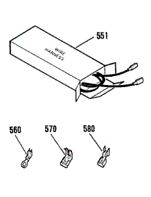 Wire Harnesses & Components parts for Kenmore Range 911.9330192 (9119330192, 911 9330192) from AppliancePartsPros.com