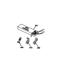 Wire Harness And Components parts for Kenmore Range 911.36756590 (91136756590, 911 36756590) from AppliancePartsPros.com