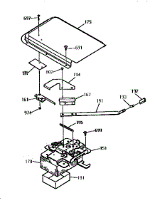 Door Lock parts for Kenmore Range 911.93251590 (91193251590, 911 93251590) from AppliancePartsPros.com