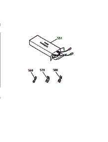 Wire Harnesses And Components parts for Kenmore Range 911.93251590 (91193251590, 911 93251590) from AppliancePartsPros.com