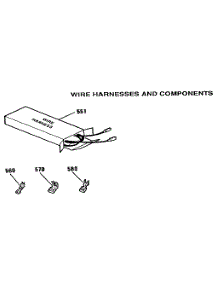Wire Harnesses And Components parts for Kenmore Range 911.9352191 (9119352191, 911 9352191) from AppliancePartsPros.com