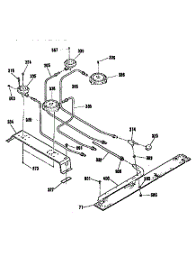 Top Burner Section parts for Kenmore Range 911.3674590 (9113674590, 911 3674590) from AppliancePartsPros.com