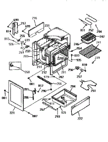 Body Section parts for Kenmore Range 911.9144190 (9119144190, 911 9144190) from AppliancePartsPros.com