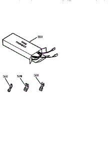 Wire Harnesses parts for Kenmore Range 911.9144190 (9119144190, 911 9144190) from AppliancePartsPros.com