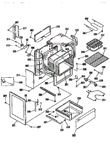 Body Section parts for Kenmore Range 911.95455591 (91195455591, 911 95455591) from AppliancePartsPros.com