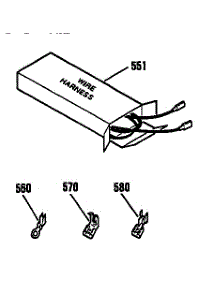 Wire Harness And Components parts for Kenmore Range 911.3674990 (9113674990, 911 3674990) from AppliancePartsPros.com