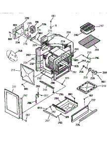 Body Section parts for Kenmore Range 911.3674990 (9113674990, 911 3674990) from AppliancePartsPros.com
