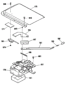 Door Lock Section parts for Kenmore Range 911.9312190 (9119312190, 911 9312190) from AppliancePartsPros.com