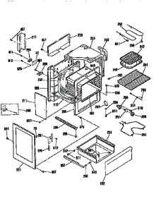 Body Section parts for Kenmore Range 911.95361592 (91195361592, 911 95361592) from AppliancePartsPros.com