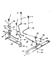 Top Burner Section parts for Kenmore Range 911.36665790 (91136665790, 911 36665790) from AppliancePartsPros.com
