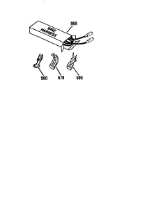 Wire Harness And Components parts for Kenmore Range 911.62471790 (91162471790, 911 62471790) from AppliancePartsPros.com