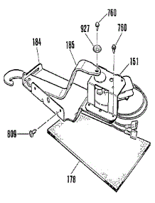 Door Lock Section parts for Kenmore Range 911.4652090 (9114652090, 911 4652090) from AppliancePartsPros.com