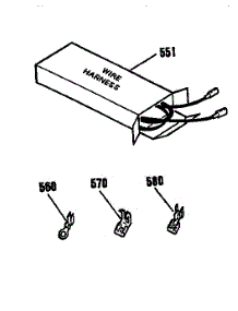 Wire Harness And Components parts for Kenmore Range 911.4694990 (9114694990, 911 4694990) from AppliancePartsPros.com