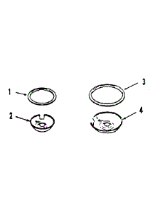 Optional Porcelain Pan And Chrome Ring Kit 8068410 parts for Kenmore Range 911.9348811 (9119348811, 911 9348811) from AppliancePartsPros.com