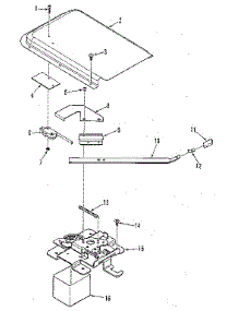 Power Lock Section parts for Kenmore Range 911.9349180 (9119349180, 911 9349180) from AppliancePartsPros.com
