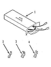 Wire Harnesses And Components parts for Kenmore Range 911.9349180 (9119349180, 911 9349180) from AppliancePartsPros.com