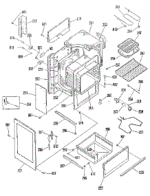 Body Section parts for Kenmore Range 911.9321192 (9119321192, 911 9321192) from AppliancePartsPros.com