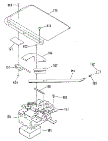 Door Lock Section parts for Kenmore Range 911.9349181 (9119349181, 911 9349181) from AppliancePartsPros.com