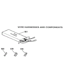 Wire Harnesses And Components parts for Kenmore Range 911.9321190 (9119321190, 911 9321190) from AppliancePartsPros.com