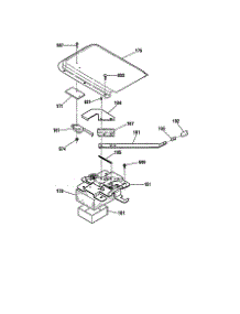 Door Lock parts for Kenmore Range 911.93551990 (91193551990, 911 93551990) from AppliancePartsPros.com