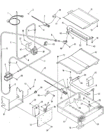 Broiler And Oven Burner Section parts for Kenmore Range 911.7360190 (9117360190, 911 7360190) from AppliancePartsPros.com