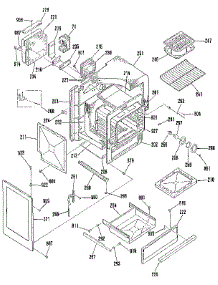 Body Section parts for Kenmore Range 911.7360891 (9117360891, 911 7360891) from AppliancePartsPros.com