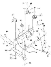 Top Burner Section parts for Kenmore Range 911.7360891 (9117360891, 911 7360891) from AppliancePartsPros.com