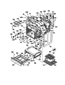 Body Section parts for Kenmore Range 911.95489990 (91195489990, 911 95489990) from AppliancePartsPros.com