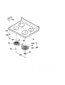 Maintop parts for Kenmore Range 911.95292990 (91195292990, 911 95292990) from AppliancePartsPros.com