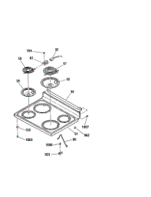 Maintop parts for Kenmore Range 911.94497990 (91194497990, 911 94497990) from AppliancePartsPros.com