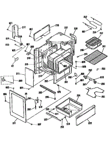 Body Section parts for Kenmore Range 911.9564590 (9119564590, 911 9564590) from AppliancePartsPros.com