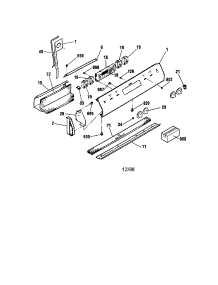 Control Panel parts for Kenmore Range 911.45468892 (91145468892, 911 45468892) from AppliancePartsPros.com
