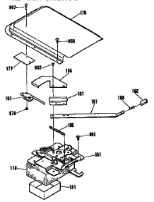 Door Lock Section parts for Kenmore Range 911.9344190 (9119344190, 911 9344190) from AppliancePartsPros.com