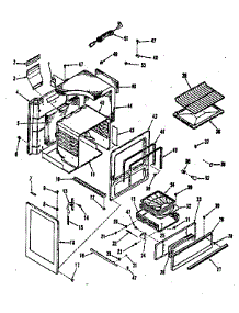 Body parts for Kenmore Range 911.6158810 (9116158810, 911 6158810) from AppliancePartsPros.com