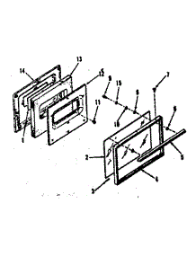 For Models: 911.6148810, 911.6168810 parts for Kenmore Range 911.7168810 (9117168810, 911 7168810) from AppliancePartsPros.com