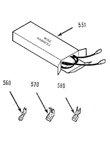 Wire Harness And Components parts for Kenmore Range 911.4538813 (9114538813, 911 4538813) from AppliancePartsPros.com