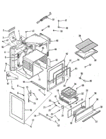Body Section parts for Kenmore Range 911.6178812 (9116178812, 911 6178812) from AppliancePartsPros.com