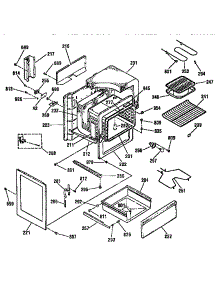 Body Section parts for Kenmore Range 911.91471790 (91191471790, 911 91471790) from AppliancePartsPros.com
