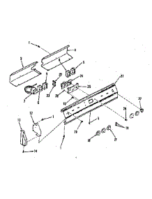 Control Section parts for Kenmore Range 911.4528810 (9114528810, 911 4528810) from AppliancePartsPros.com