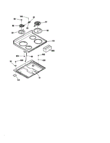 Maintop parts for Kenmore Range 911.93478894 (91193478894, 911 93478894) from AppliancePartsPros.com