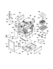 Body parts for Kenmore Range 911.92495891 (91192495891, 911 92495891) from AppliancePartsPros.com