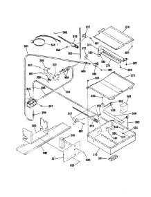 Oven Burner parts for Kenmore Range 911.36669690 (91136669690, 911 36669690) from AppliancePartsPros.com